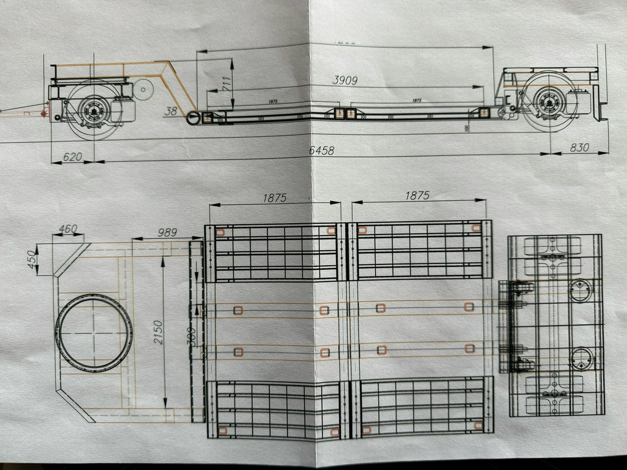 EMTECH 2 osiowa PCN 18 TIEFBETT Zagłębiana Rozciągana Oś Skrętna UNIKAT - Нискорамна площадка полуремарке: снимка 4 EMTECH 2 osiowa PCN 18 TIEFBETT Zagłębiana Rozciągana Oś Skrętna UNIKAT - Нискорамна площадка полуремарке: снимка 4