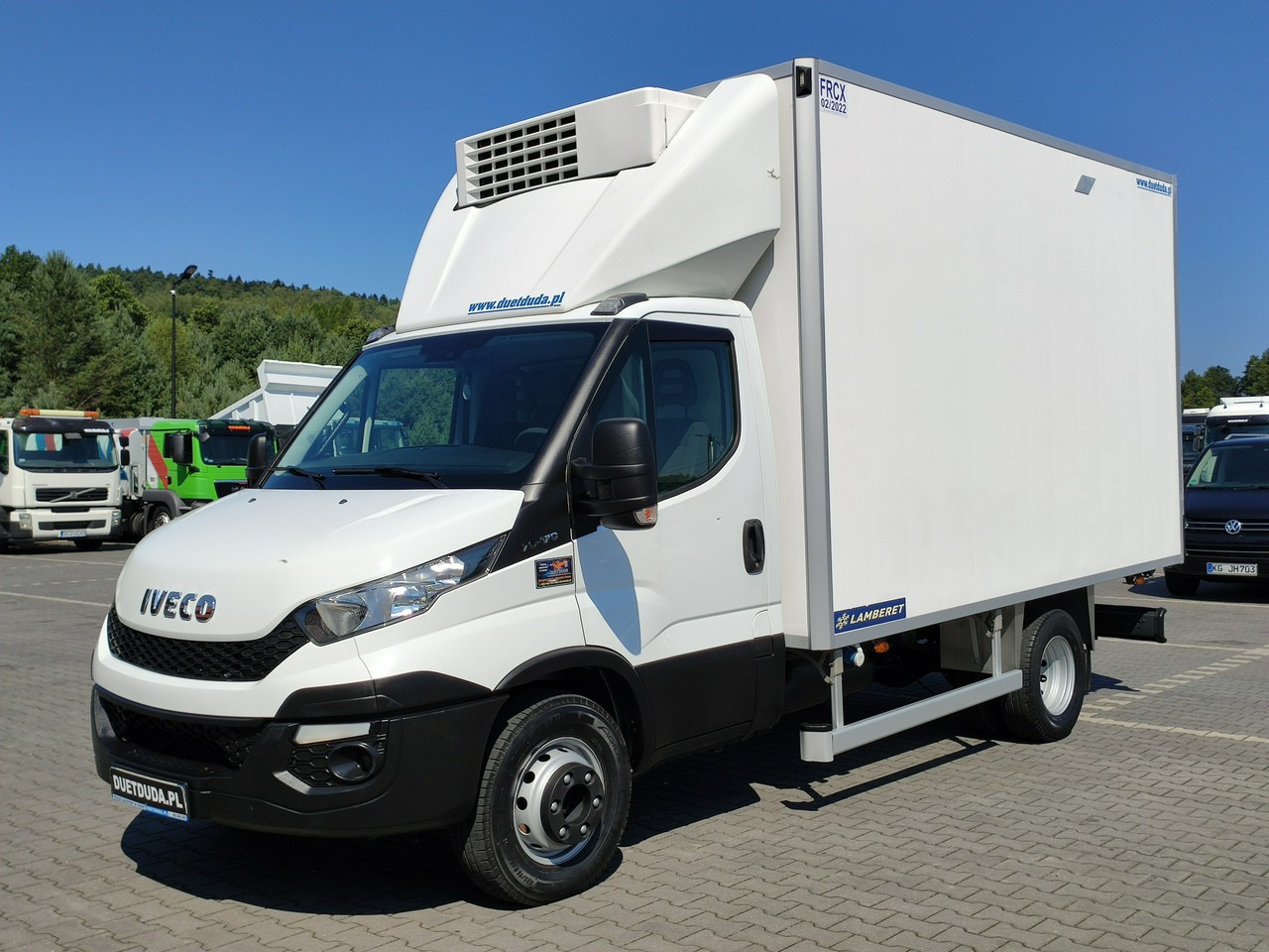 Iveco Daily 70C17 Chłodnia Hakowa / Hakówka Agregat THERMO KING V-500 - Хладилен бус: снимка 2 Iveco Daily 70C17 Chłodnia Hakowa / Hakówka Agregat THERMO KING V-500 - Хладилен бус: снимка 2