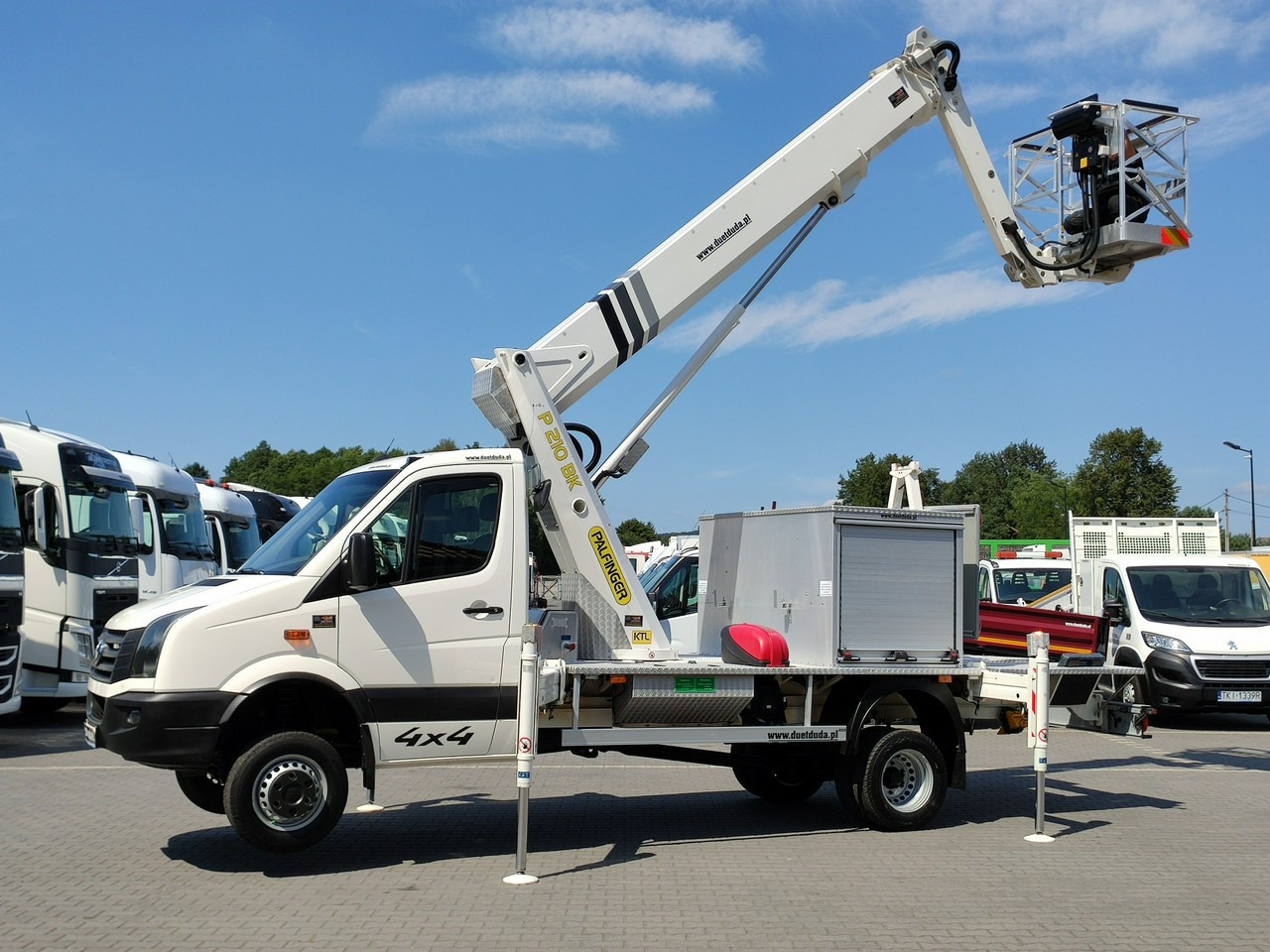Iveco Volkswagen Crafter 4x4 Zwyżka 21m Palfinger P210BK JIP-Ogon udt - Автовишка: снимка 2 Iveco Volkswagen Crafter 4x4 Zwyżka 21m Palfinger P210BK JIP-Ogon udt - Автовишка: снимка 2