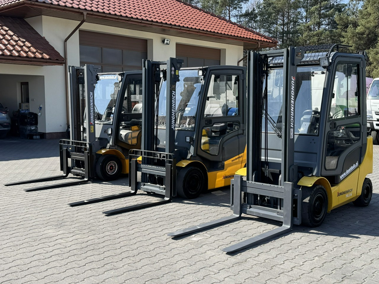 Jungheinrich TFG 316 Duplex Przesuw Boczny Oświetlenie Robocze - Газокар: снимка 2 Jungheinrich TFG 316 Duplex Przesuw Boczny Oświetlenie Robocze - Газокар: снимка 2