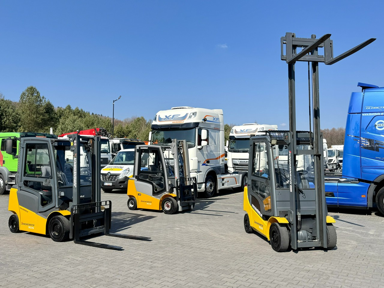 Jungheinrich TFG 316 Duplex Przesuw Boczny Oświetlenie Robocze - Газокар: снимка 1 Jungheinrich TFG 316 Duplex Przesuw Boczny Oświetlenie Robocze - Газокар: снимка 1