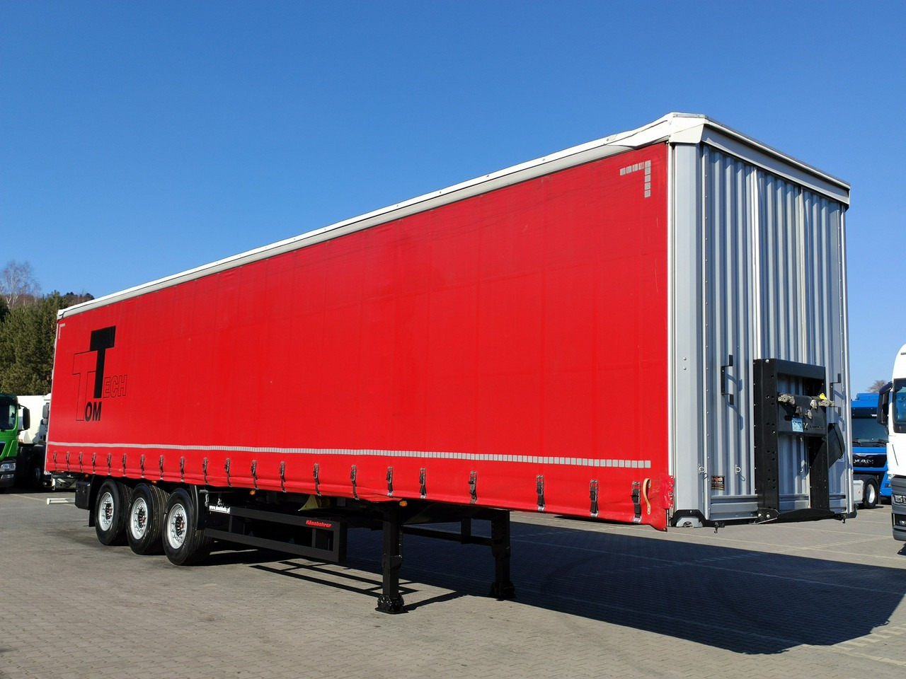 Kassbohrer Maxima XS Standard Super Stan !!! - Брезентово полуремарке: снимка 1 Kassbohrer Maxima XS Standard Super Stan !!! - Брезентово полуремарке: снимка 1