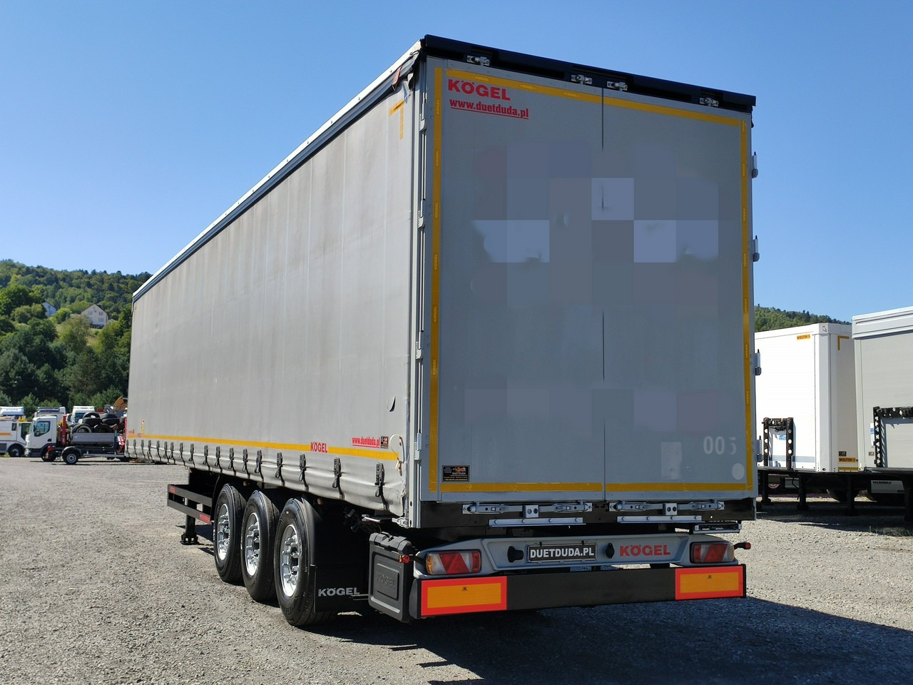 Брезентово полуремарке Kogel S 24 Standard: снимка 24