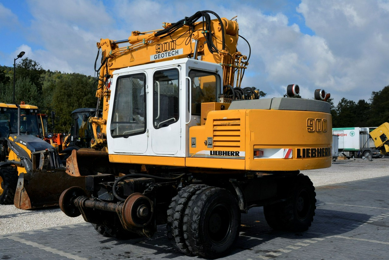 Liebherr A 900 ZW Litronic Koparka + Kolej - Колесен багер: снимка 5 Liebherr A 900 ZW Litronic Koparka + Kolej - Колесен багер: снимка 5