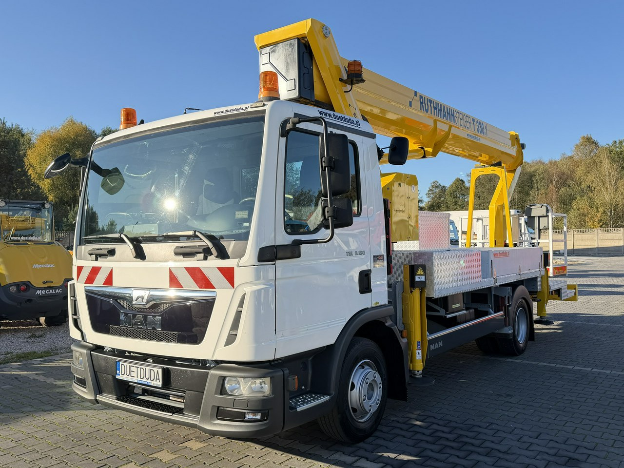 MAN TGL 7.150 Zwyżka Ruthmann T330 33-Metry w bok 21m Mały przebieg - Автовишка: снимка 5 MAN TGL 7.150 Zwyżka Ruthmann T330 33-Metry w bok 21m Mały przebieg - Автовишка: снимка 5