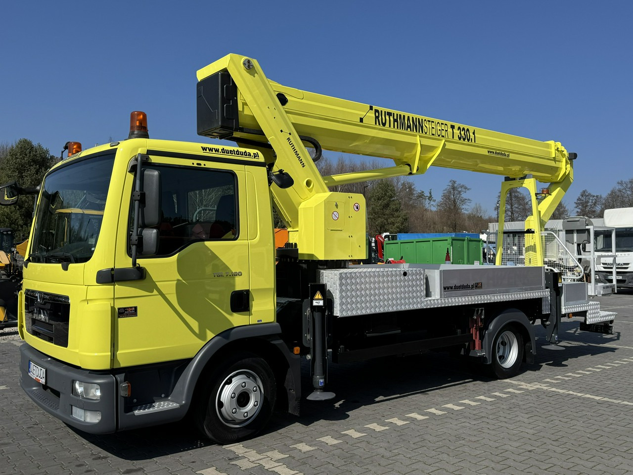MAN TGL 7.180 Zwyżka Ruthmann T 330.1 Podnośnik Koszowy - Автовишка: снимка 5 MAN TGL 7.180 Zwyżka Ruthmann T 330.1 Podnośnik Koszowy - Автовишка: снимка 5