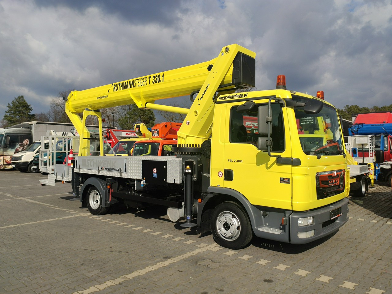 MAN TGL 7.180 Zwyżka Ruthmann T 330.1 Podnośnik Koszowy - Автовишка: снимка 4 MAN TGL 7.180 Zwyżka Ruthmann T 330.1 Podnośnik Koszowy - Автовишка: снимка 4