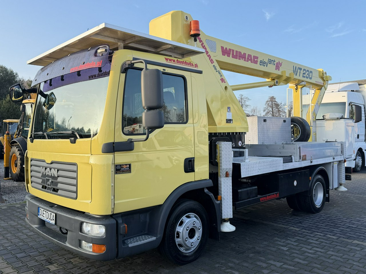 MAN TGL 8.210 Zwyżka WUMAG WT 230 23m w bok 18m podnośnik - Автовишка: снимка 4 MAN TGL 8.210 Zwyżka WUMAG WT 230 23m w bok 18m podnośnik - Автовишка: снимка 4