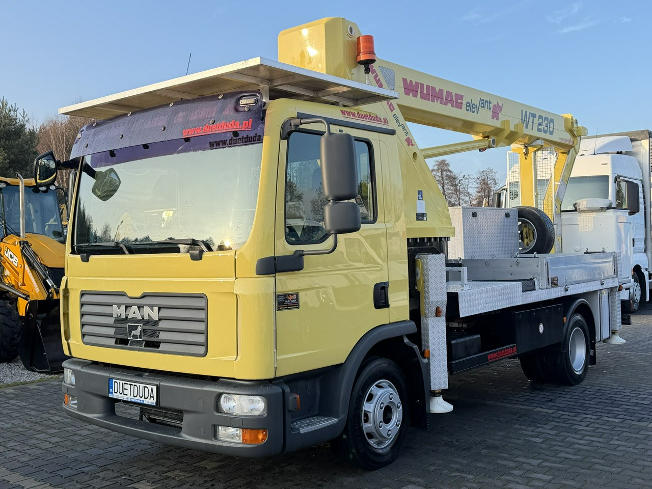 MAN TGL 8.210 Zwyżka WUMAG WT 230 23m w bok 18m podnośnik - Автовишка: снимка 3 MAN TGL 8.210 Zwyżka WUMAG WT 230 23m w bok 18m podnośnik - Автовишка: снимка 3