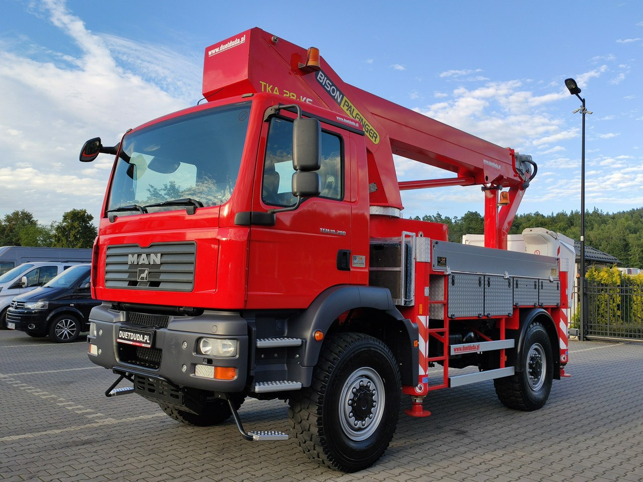 Автовишка MAN TGM 18.280 4x4 Zwyżka Bison Palfinger TKA 28 Podnośnik Koszowy: снимка 29 Автовишка MAN TGM 18.280 4x4 Zwyżka Bison Palfinger TKA 28 Podnośnik Koszowy: снимка 29