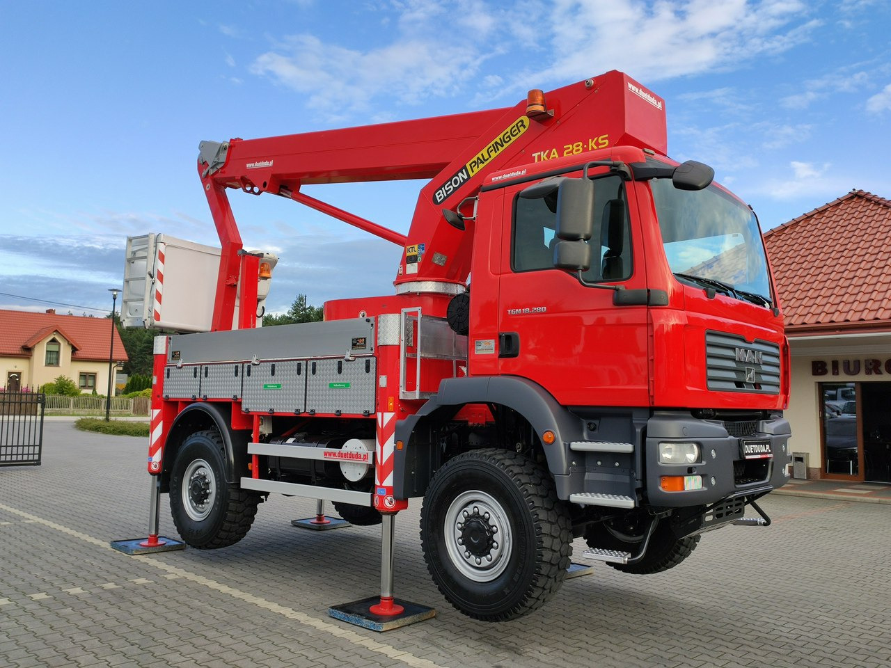 Автовишка MAN TGM 18.280 4x4 Zwyżka Bison Palfinger TKA 28 Podnośnik Koszowy: снимка 39 Автовишка MAN TGM 18.280 4x4 Zwyżka Bison Palfinger TKA 28 Podnośnik Koszowy: снимка 39