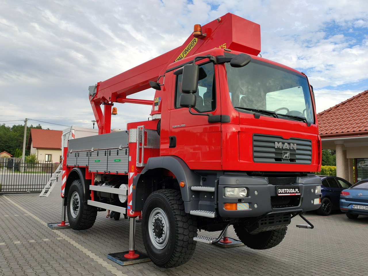 Автовишка MAN TGM 18.280 4x4 Zwyżka Bison Palfinger TKA 28 Podnośnik Koszowy: снимка 45 Автовишка MAN TGM 18.280 4x4 Zwyżka Bison Palfinger TKA 28 Podnośnik Koszowy: снимка 45