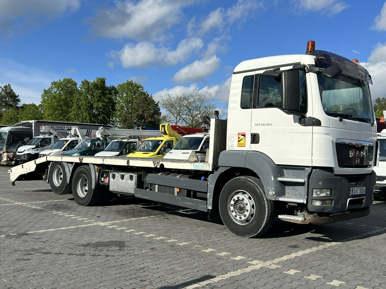 Камион пътна помощ MAN TGS 28.360 6x2 Najazd Hydrauliczny Laweta Ciężarowa: снимка 6
