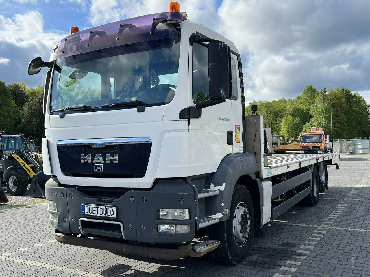 Камион пътна помощ MAN TGS 28.360 6x2 Najazd Hydrauliczny Laweta Ciężarowa: снимка 8