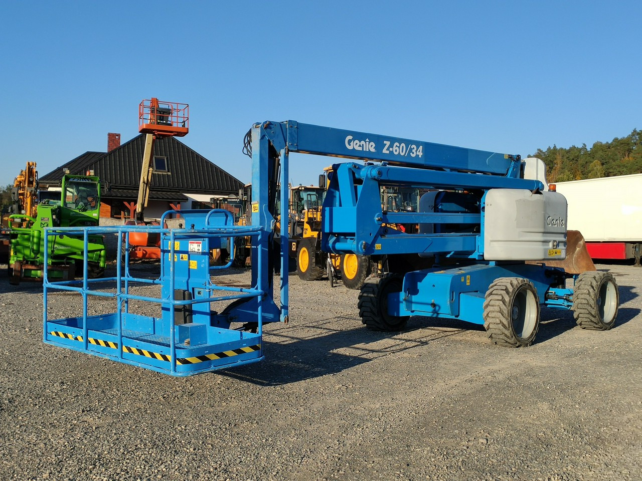 Manitou 200 ATJ,Genie Z60/34 PODNOŚNIK PRZEGUBOWY TELEKOPOWY JGL 4x4 4WD - Артикулираща платформа: снимка 2 Manitou 200 ATJ,Genie Z60/34 PODNOŚNIK PRZEGUBOWY TELEKOPOWY JGL 4x4 4WD - Артикулираща платформа: снимка 2