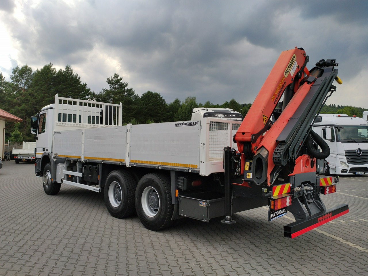Mercedes Actros 2636 6x4 HDS Palfinger PK 18002-EH Rotato - Бордови камион, Камион с кран: снимка 2 Mercedes Actros 2636 6x4 HDS Palfinger PK 18002-EH Rotato - Бордови камион, Камион с кран: снимка 2