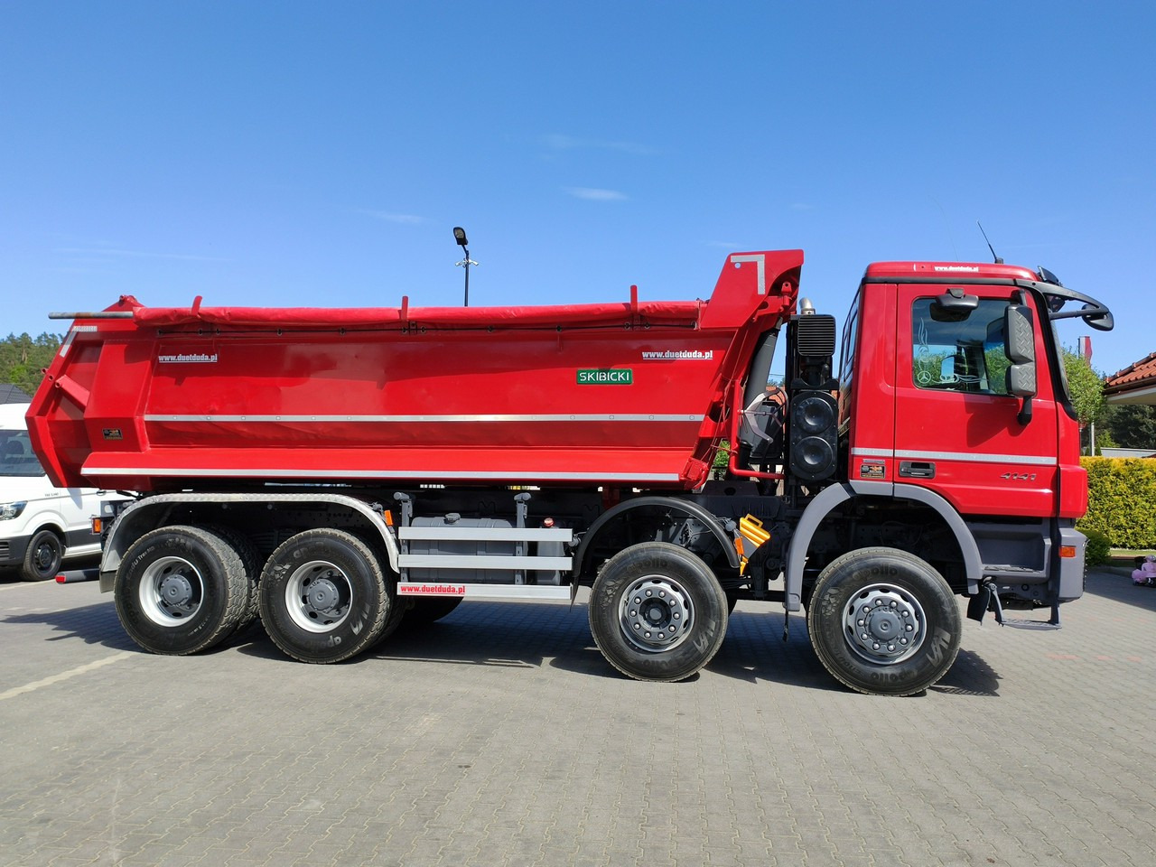 Mercedes Actros 4141 8x6 Wywrot SKIBICKI Automat EPS ze Sprzegłem !!! - Самосвал камион: снимка 5 Mercedes Actros 4141 8x6 Wywrot SKIBICKI Automat EPS ze Sprzegłem !!! - Самосвал камион: снимка 5