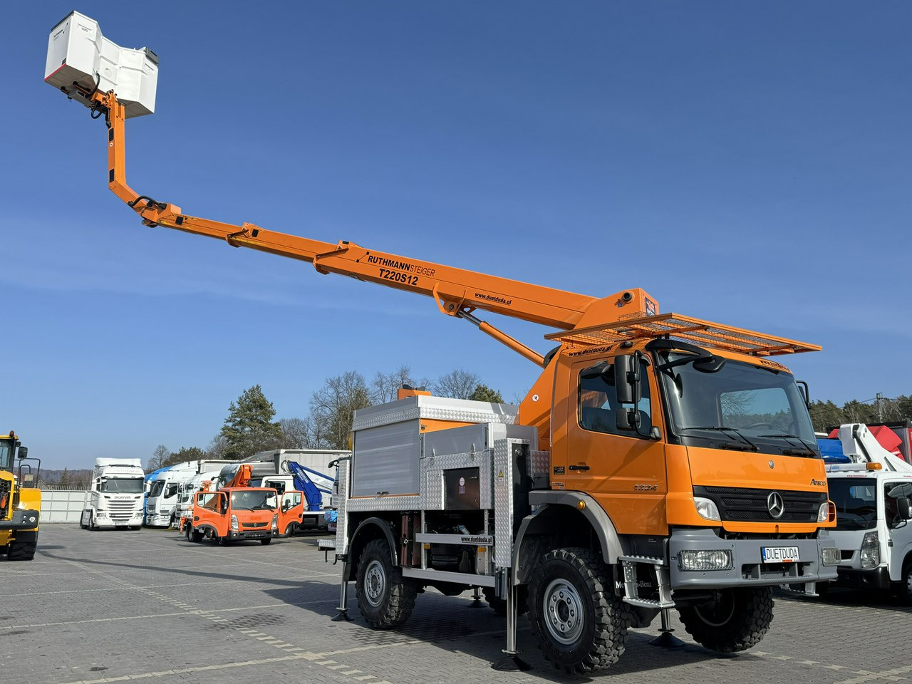 Mercedes Atego 1324 4x4 Zwyżka RUTHMANN STEIGER T220S12 Podnośnik Koszowy - Автовишка: снимка 2 Mercedes Atego 1324 4x4 Zwyżka RUTHMANN STEIGER T220S12 Podnośnik Koszowy - Автовишка: снимка 2