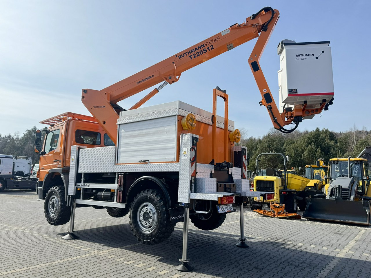 Mercedes Atego 1324 4x4 Zwyżka RUTHMANN STEIGER T220S12 Podnośnik Koszowy - Автовишка: снимка 5 Mercedes Atego 1324 4x4 Zwyżka RUTHMANN STEIGER T220S12 Podnośnik Koszowy - Автовишка: снимка 5