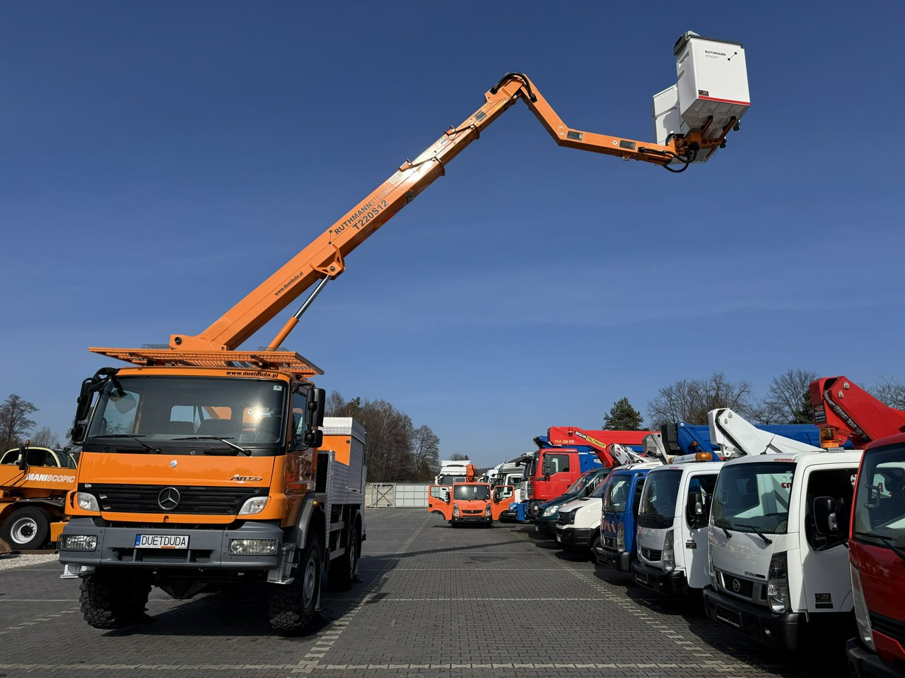 Mercedes Atego 1324 4x4 Zwyżka RUTHMANN STEIGER T220S12 Podnośnik Koszowy - Автовишка: снимка 3 Mercedes Atego 1324 4x4 Zwyżka RUTHMANN STEIGER T220S12 Podnośnik Koszowy - Автовишка: снимка 3