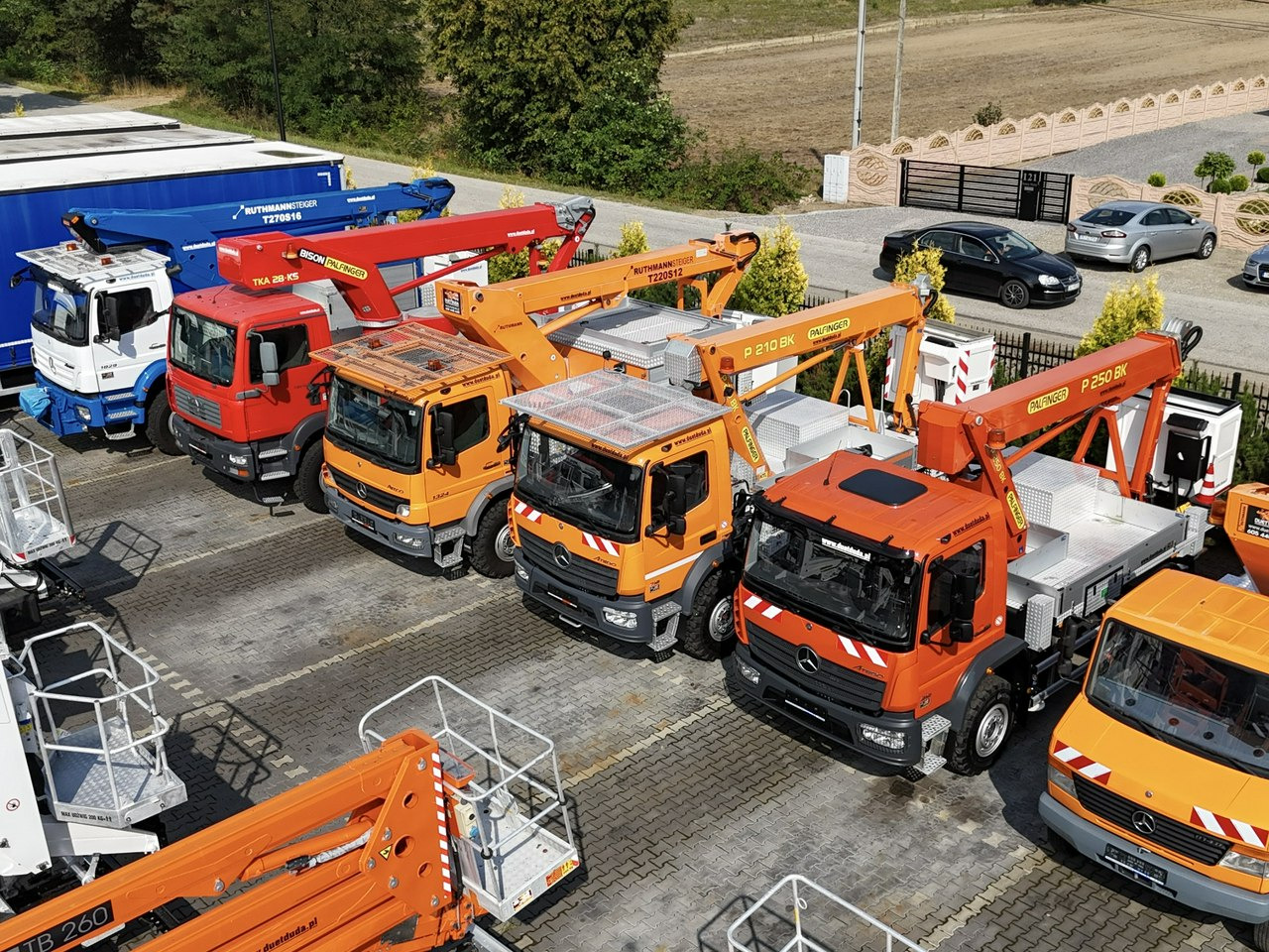 Mercedes Atego 818 E6 4x4 Zwyżka PALFINGER P250 BK Podnośnik Koszowy - Автовишка: снимка 1 Mercedes Atego 818 E6 4x4 Zwyżka PALFINGER P250 BK Podnośnik Koszowy - Автовишка: снимка 1