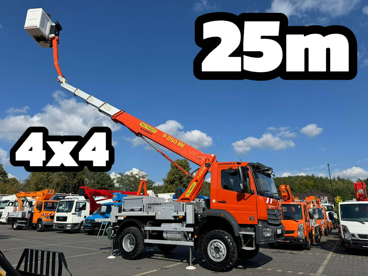 Mercedes Atego 818 E6 4x4 Zwyżka PALFINGER P250 BK Podnośnik Koszowy - Автовишка: снимка 2 Mercedes Atego 818 E6 4x4 Zwyżka PALFINGER P250 BK Podnośnik Koszowy - Автовишка: снимка 2