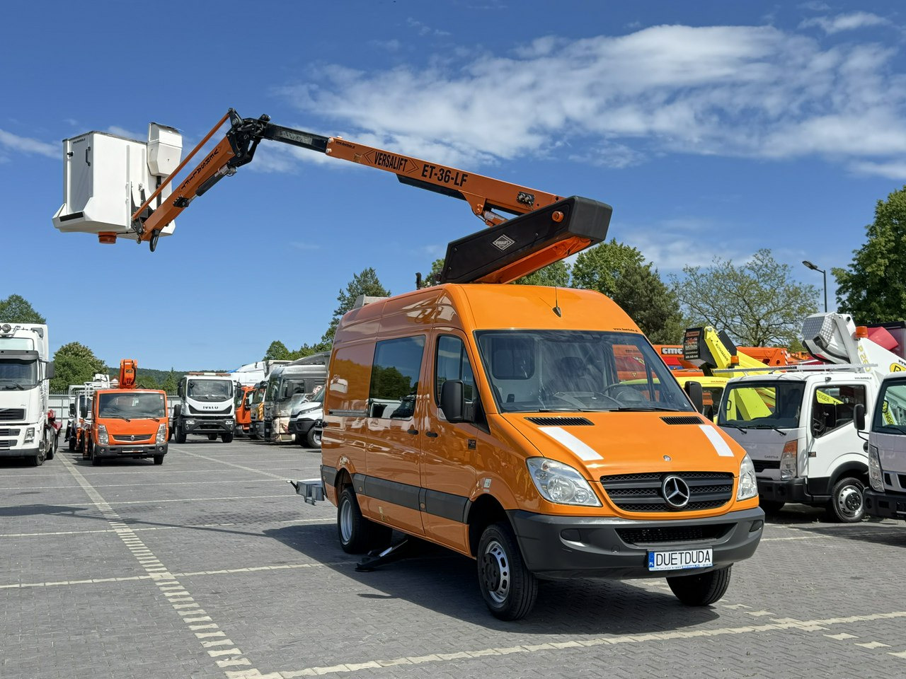 Mercedes Sprinter Zwyżka Podnośnik Koszowy VERSALIFT KLUBB ET-36-LF UDT - Автовишка: снимка 3 Mercedes Sprinter Zwyżka Podnośnik Koszowy VERSALIFT KLUBB ET-36-LF UDT - Автовишка: снимка 3