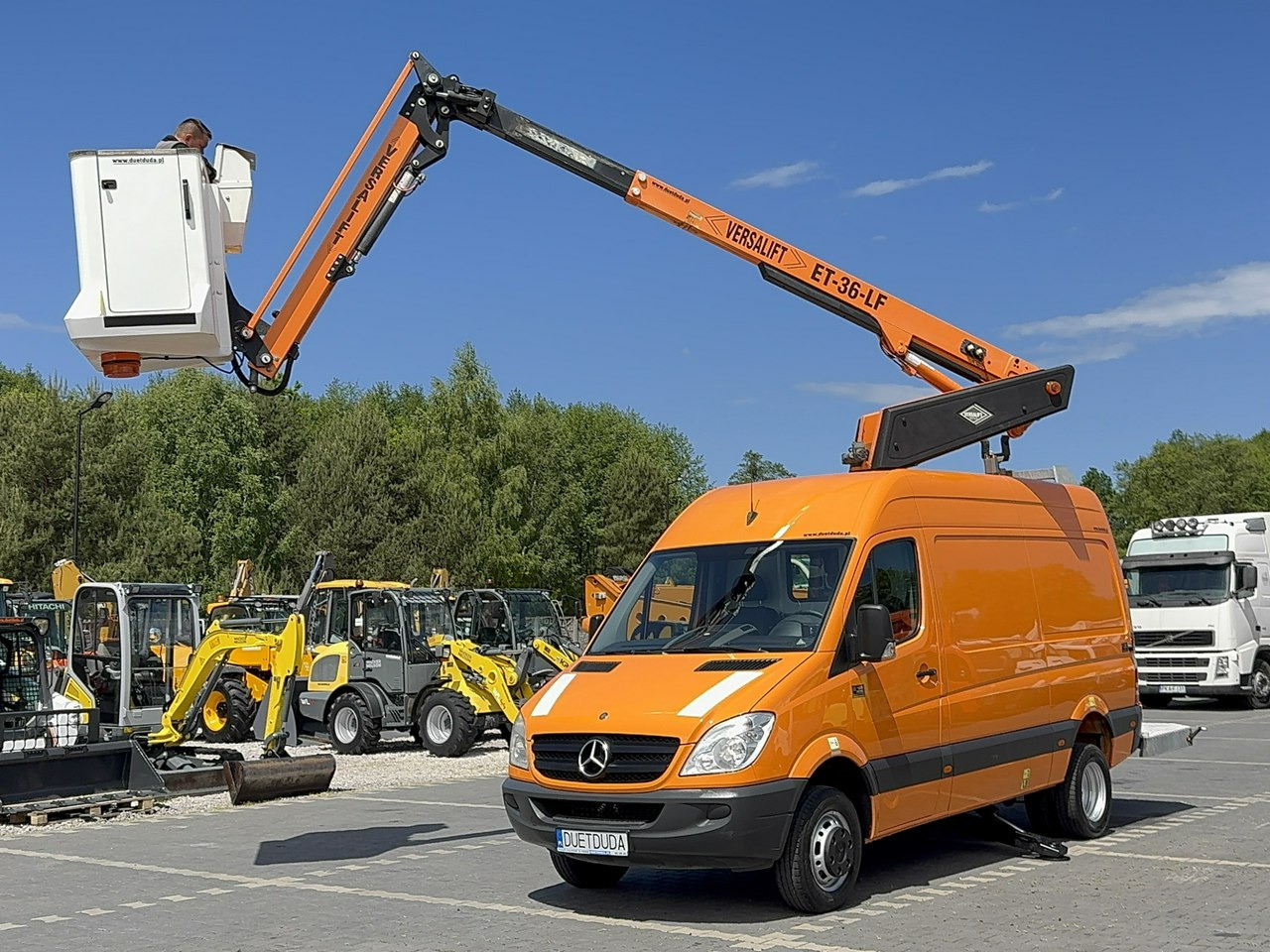 Mercedes Sprinter Zwyżka Podnośnik Koszowy VERSALIFT KLUBB ET-36-LF UDT - Автовишка: снимка 4 Mercedes Sprinter Zwyżka Podnośnik Koszowy VERSALIFT KLUBB ET-36-LF UDT - Автовишка: снимка 4