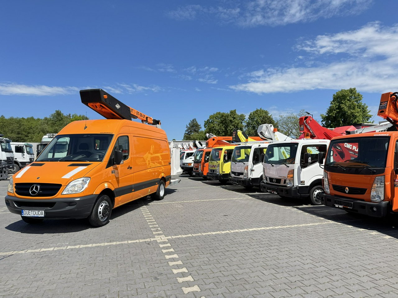 Mercedes Sprinter Zwyżka Podnośnik Koszowy VERSALIFT KLUBB ET-36-LF UDT - Автовишка: снимка 2 Mercedes Sprinter Zwyżka Podnośnik Koszowy VERSALIFT KLUBB ET-36-LF UDT - Автовишка: снимка 2