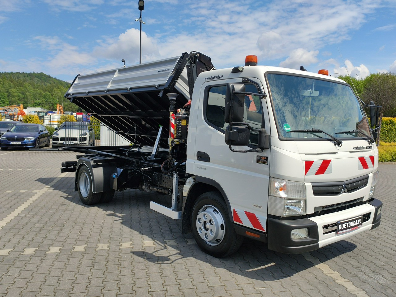 Mitsubishi Canter Fuso 9C18 3.0/180KM Automat, HDS FASSI F30 Wywrotka 3-str - Самосвал камион, Камион с кран: снимка 4 Mitsubishi Canter Fuso 9C18 3.0/180KM Automat, HDS FASSI F30 Wywrotka 3-str - Самосвал камион, Камион с кран: снимка 4