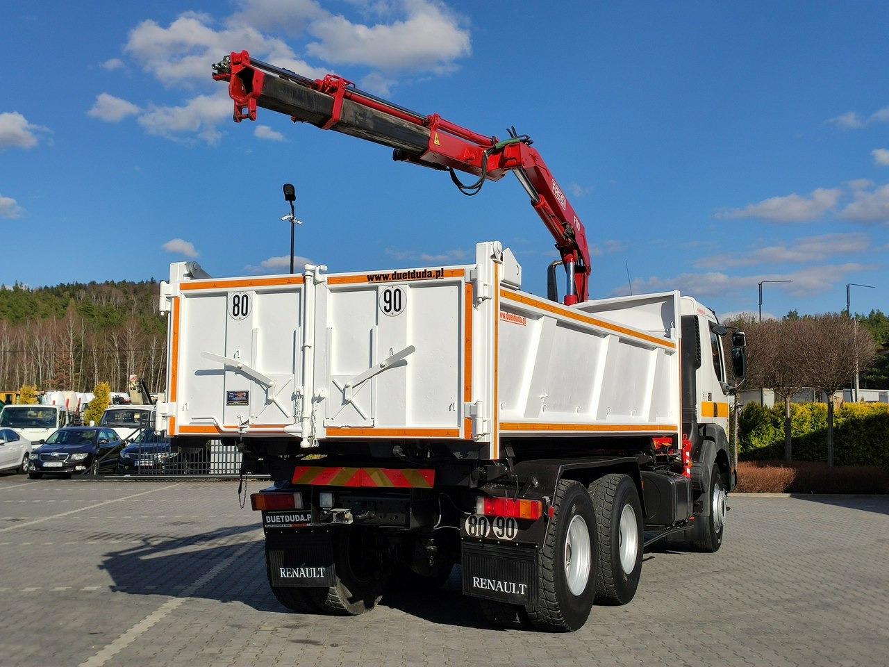 Renault Kerax 26.370 6x4 Mocny HDS FASSI F110 - Самосвал камион, Камион с кран: снимка 4 Renault Kerax 26.370 6x4 Mocny HDS FASSI F110 - Самосвал камион, Камион с кран: снимка 4