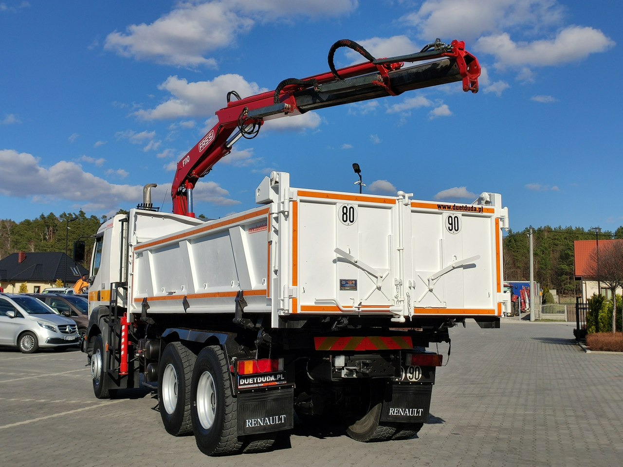 Renault Kerax 26.370 6x4 Mocny HDS FASSI F110 - Самосвал камион, Камион с кран: снимка 5 Renault Kerax 26.370 6x4 Mocny HDS FASSI F110 - Самосвал камион, Камион с кран: снимка 5