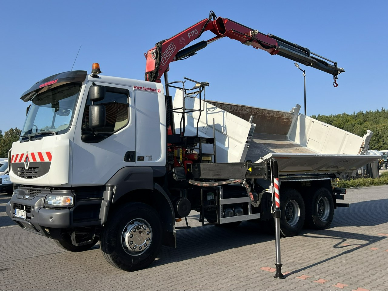 Renault Kerax 26.390 6x4 Mocny HDS FASSI F170 Sterowanie Radiowe - Самосвал камион, Камион с кран: снимка 1 Renault Kerax 26.390 6x4 Mocny HDS FASSI F170 Sterowanie Radiowe - Самосвал камион, Камион с кран: снимка 1