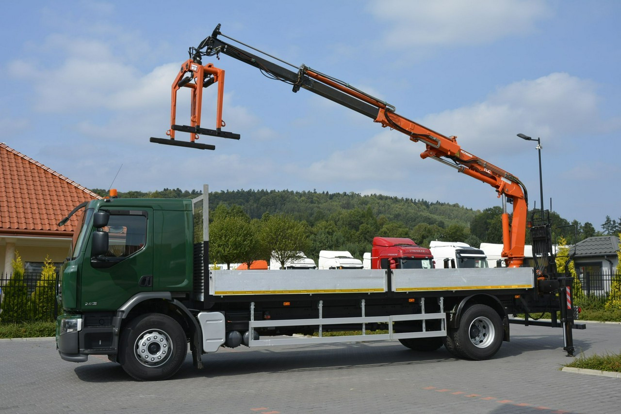 Renault Premium 180.240DXI długość Skrzyni-6.820cm + HDS TEREX TLC 92.2 - Бордови камион, Камион с кран: снимка 3 Renault Premium 180.240DXI długość Skrzyni-6.820cm + HDS TEREX TLC 92.2 - Бордови камион, Камион с кран: снимка 3