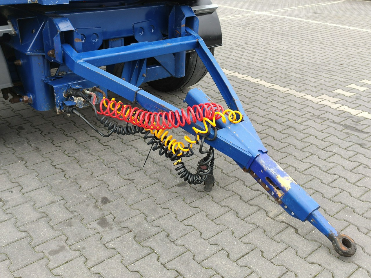 Samro Ciężarowa 2-osiowa na poduszkach - Бордово ремарке/ Платформа: снимка 5 Samro Ciężarowa 2-osiowa na poduszkach - Бордово ремарке/ Платформа: снимка 5