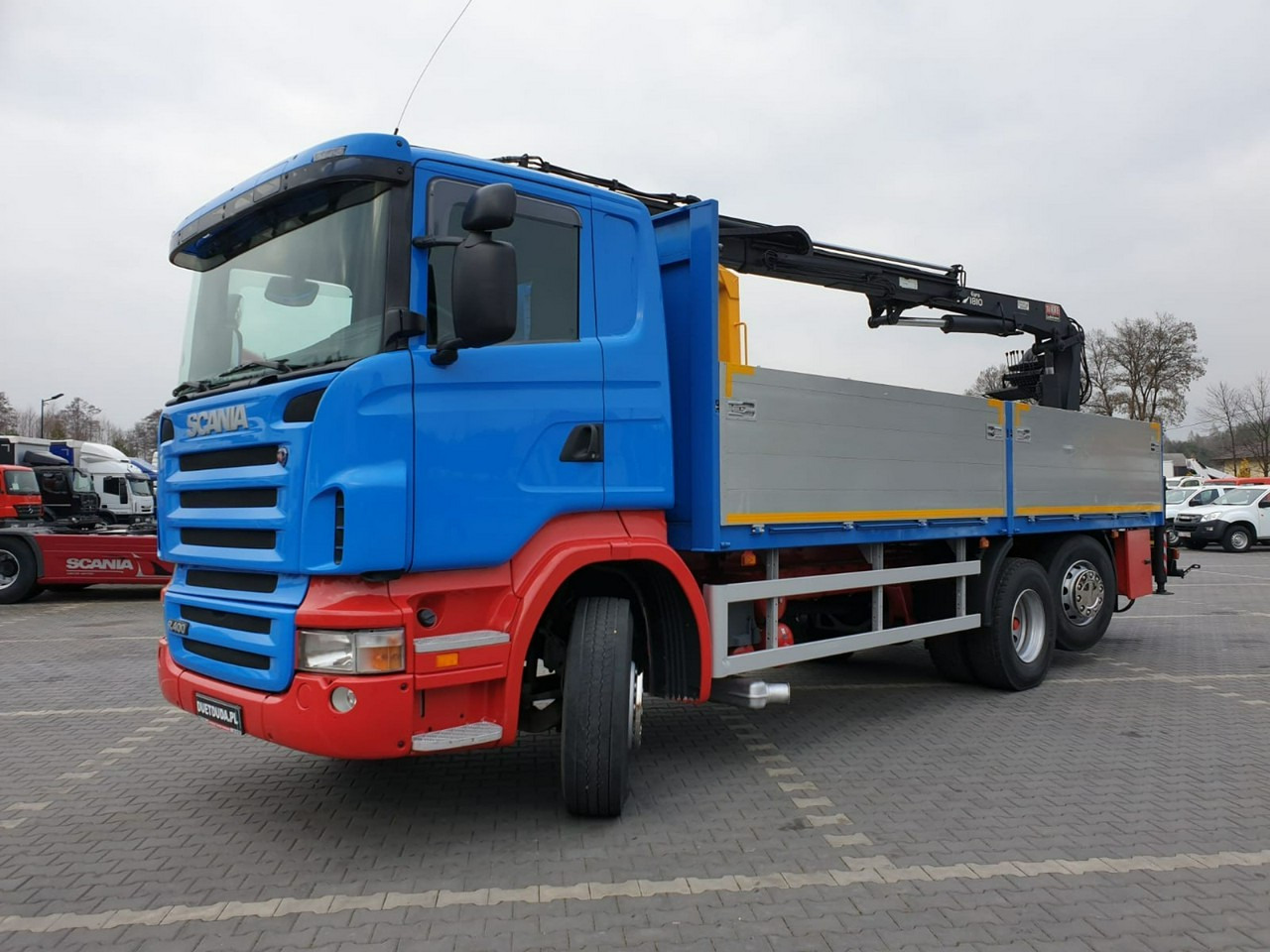 Лизинг на Scania R 400 LB 6x2 HDS Budowlanka Widły Oś Skrętna Super Stan Scania R 400 LB 6x2 HDS Budowlanka Widły Oś Skrętna Super Stan: снимка 17 Лизинг на Scania R 400 LB 6x2 HDS Budowlanka Widły Oś Skrętna Super Stan Scania R 400 LB 6x2 HDS Budowlanka Widły Oś Skrętna Super Stan: снимка 17