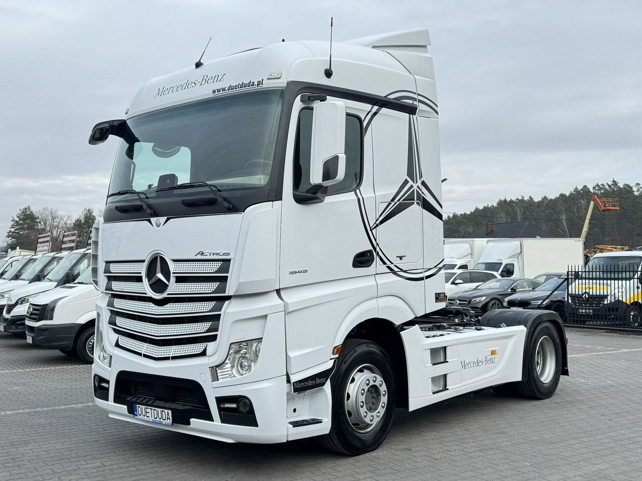 Mercedes ACTROS 1845 Euro 6 Stream Space Standard !!! - Влекач: снимка 1 Mercedes ACTROS 1845 Euro 6 Stream Space Standard !!! - Влекач: снимка 1
