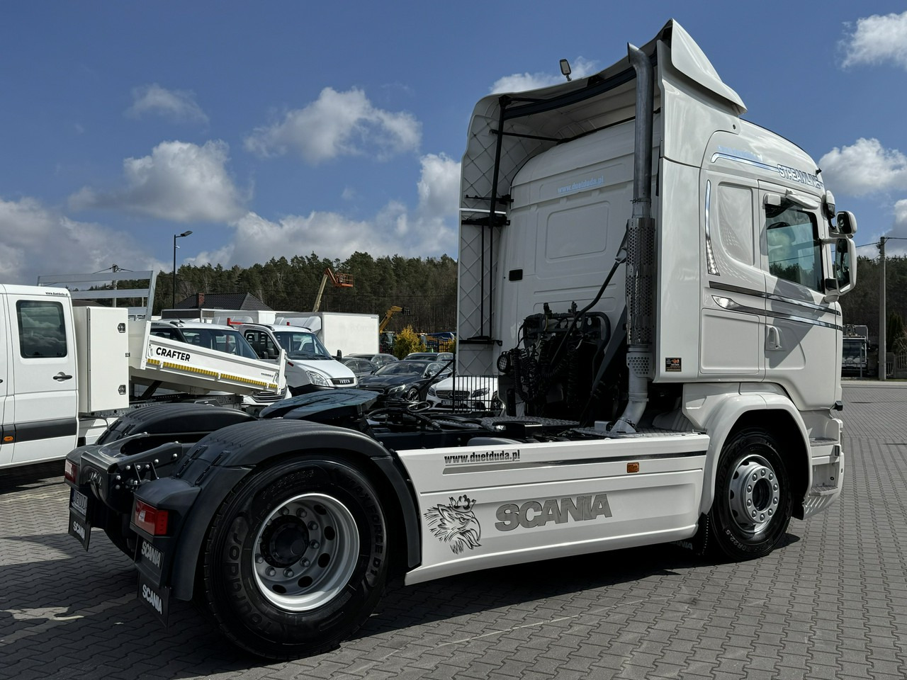 Влекач Scania G450 E6 Retarder Hydraulika 4x2 na Kołach 315/80/22,5r: снимка 12