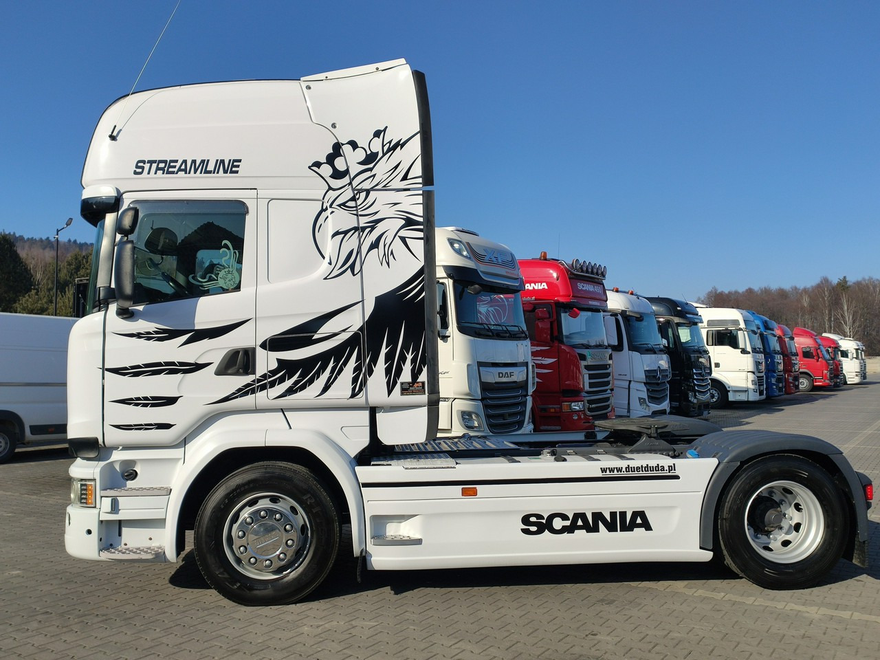 Scania R 450 Topline E6 4x2 Retarder Klima Postojowa !!! - Влекач: снимка 3 Scania R 450 Topline E6 4x2 Retarder Klima Postojowa !!! - Влекач: снимка 3