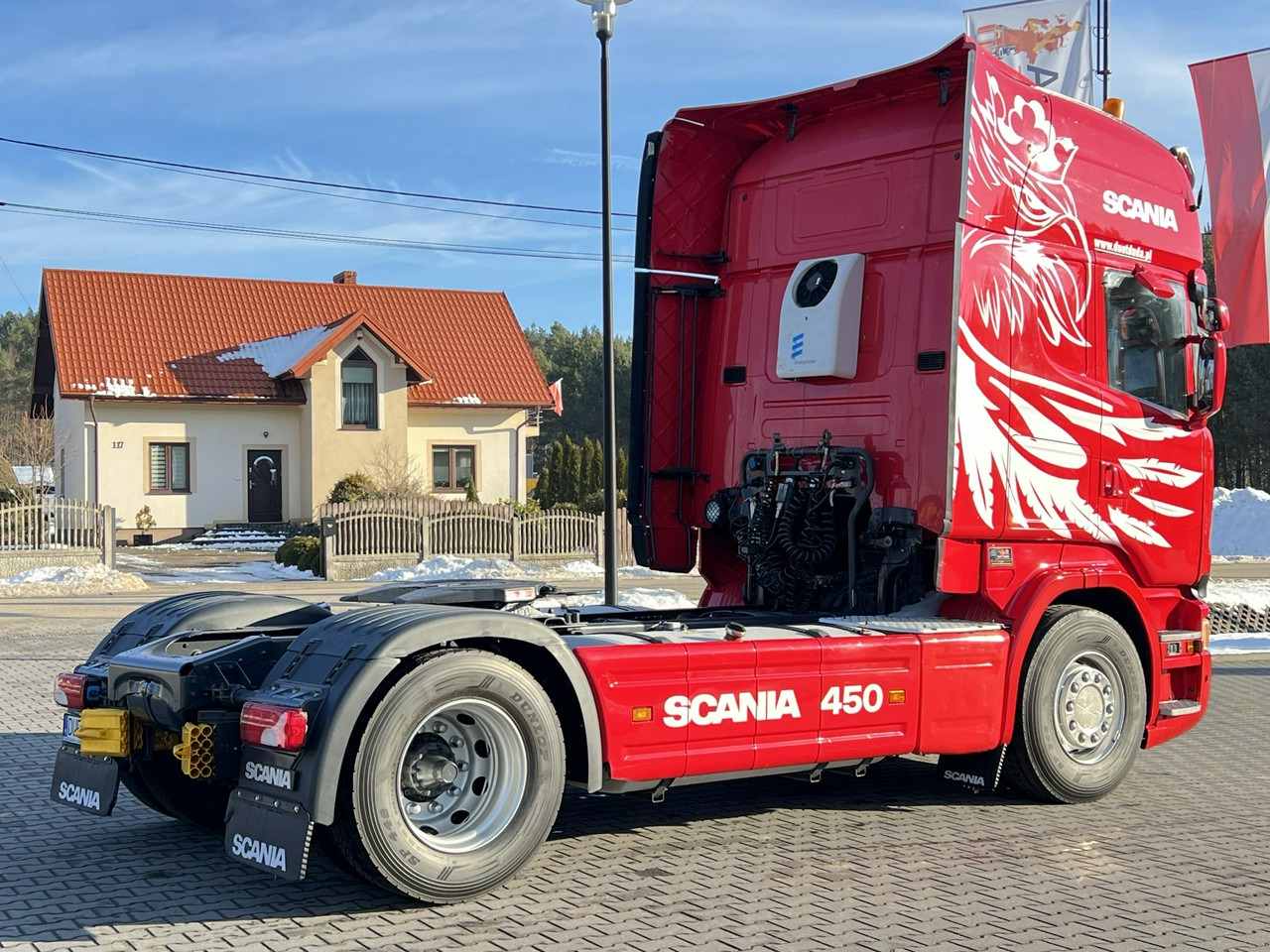 Влекач Scania R 450 Topline E6 4x2 Retarder Klima Postojowa !!!: снимка 13