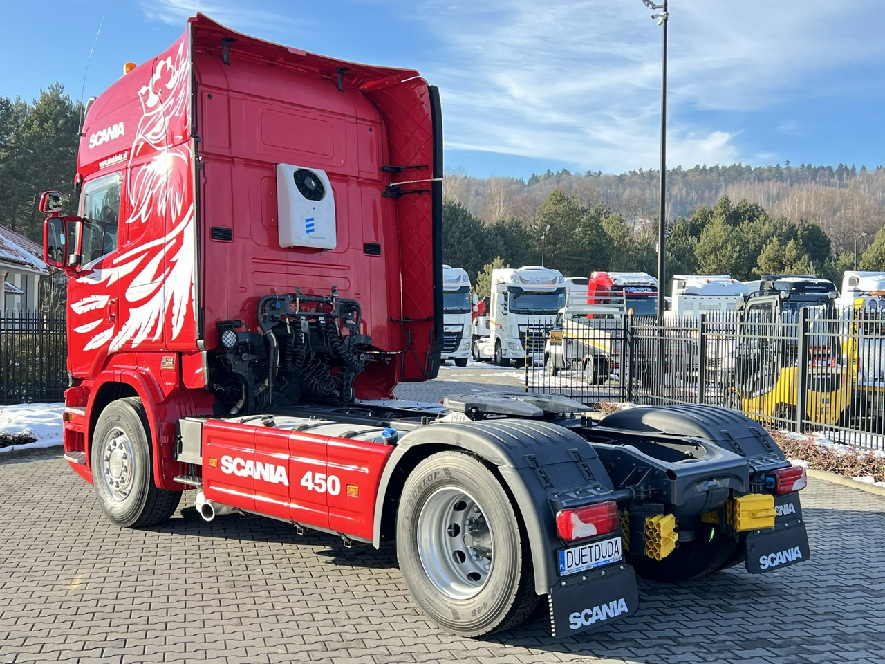 Влекач Scania R 450 Topline E6 4x2 Retarder Klima Postojowa !!!: снимка 19