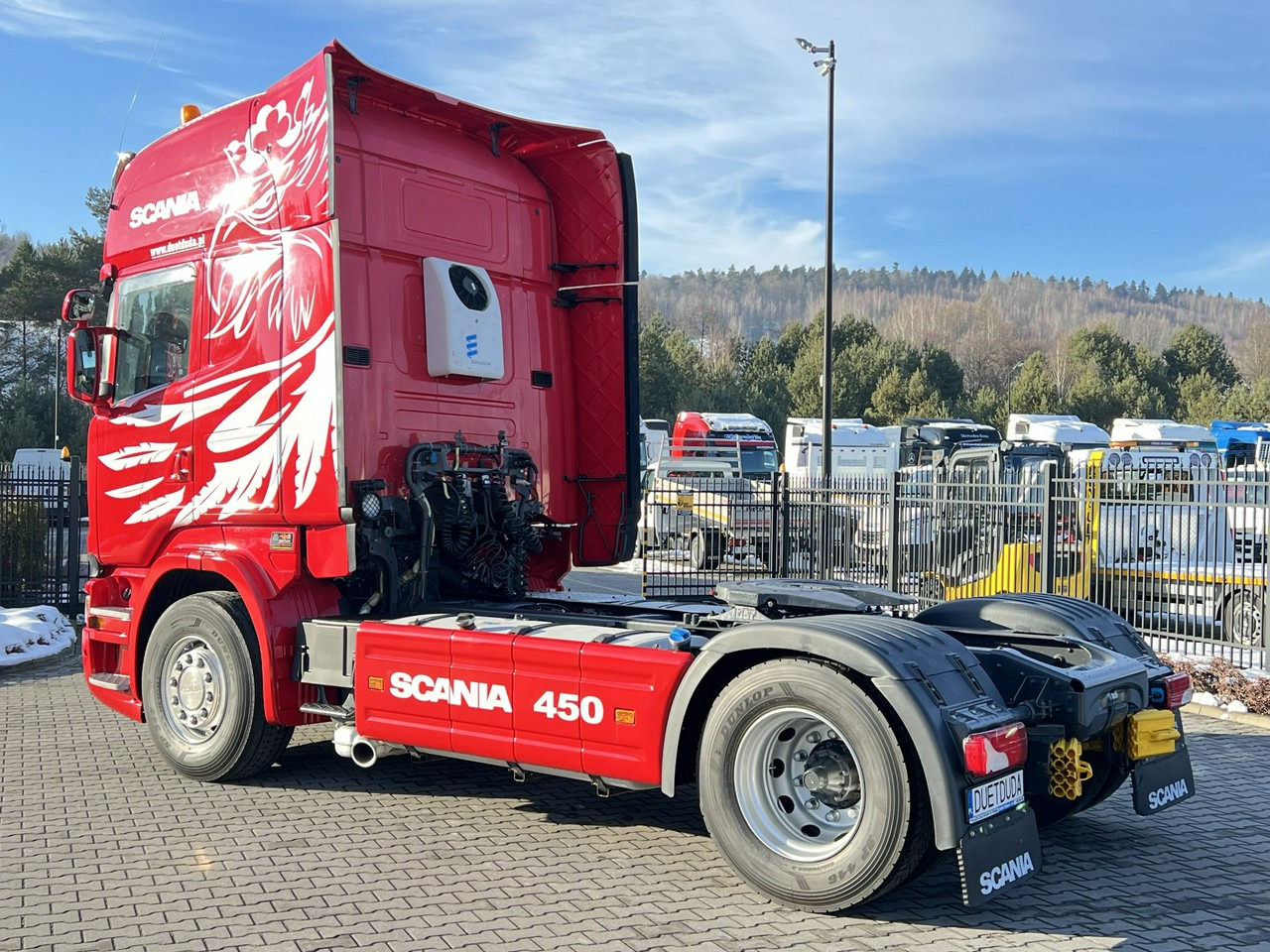 Влекач Scania R 450 Topline E6 4x2 Retarder Klima Postojowa !!!: снимка 14