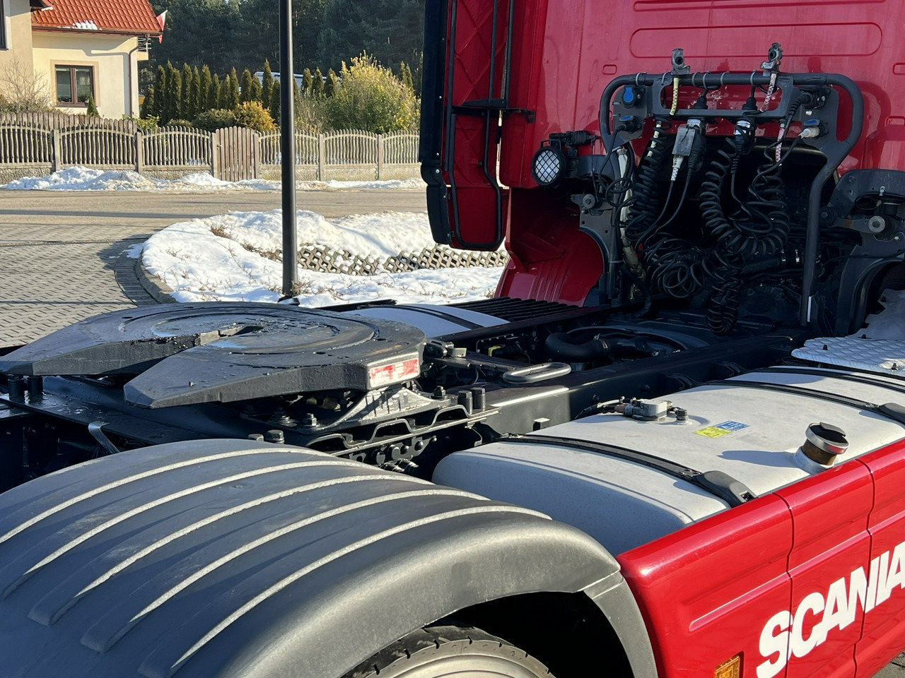 Влекач Scania R 450 Topline E6 4x2 Retarder Klima Postojowa !!!: снимка 17