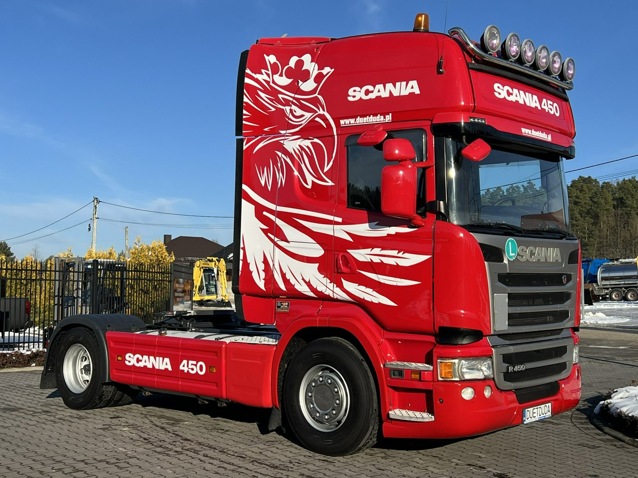 Влекач Scania R 450 Topline E6 4x2 Retarder Klima Postojowa !!!: снимка 6