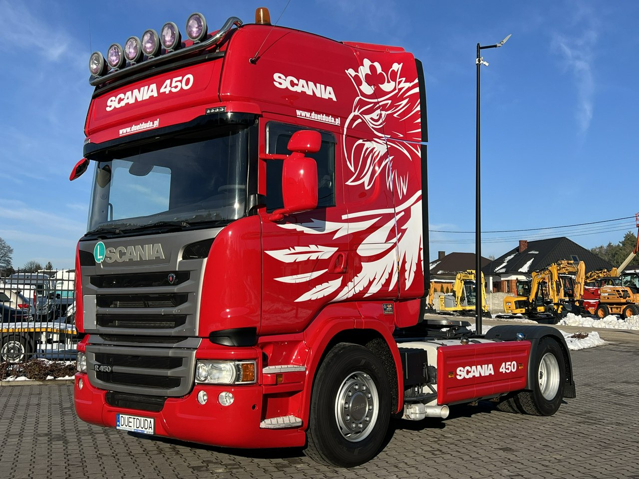 Scania R 450 Topline E6 4x2 Retarder Klima Postojowa !!! - Влекач: снимка 2 Scania R 450 Topline E6 4x2 Retarder Klima Postojowa !!! - Влекач: снимка 2