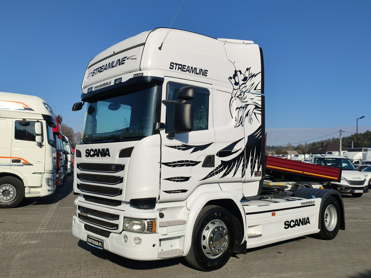 Scania R 450 Topline E6 4x2 Retarder Klima Postojowa !!! - Влекач: снимка 2 Scania R 450 Topline E6 4x2 Retarder Klima Postojowa !!! - Влекач: снимка 2