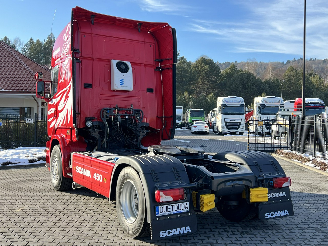 Влекач Scania R 450 Topline E6 4x2 Retarder Klima Postojowa !!!: снимка 22