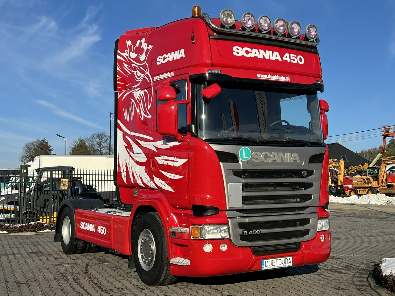 Scania R 450 Topline E6 4x2 Retarder Klima Postojowa !!! - Влекач: снимка 3 Scania R 450 Topline E6 4x2 Retarder Klima Postojowa !!! - Влекач: снимка 3