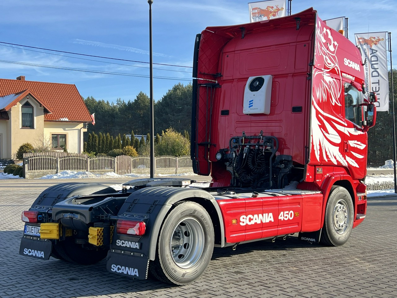 Влекач Scania R 450 Topline E6 4x2 Retarder Klima Postojowa !!!: снимка 16
