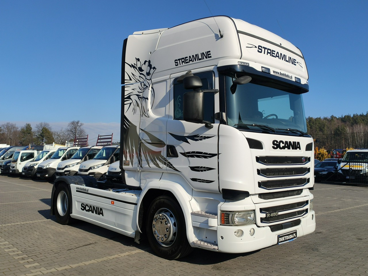 Scania R 450 Topline E6 4x2 Retarder Klima Postojowa !!! - Влекач: снимка 1 Scania R 450 Topline E6 4x2 Retarder Klima Postojowa !!! - Влекач: снимка 1